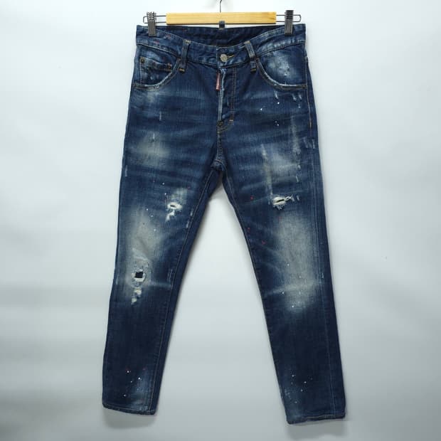 디스퀘어드2 페인팅덧댐 워싱진 ( 30/46 )