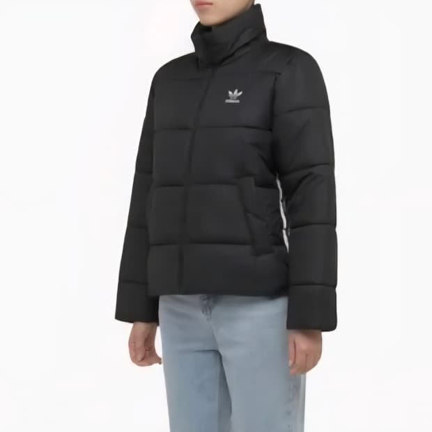 아디다스 숏 패딩 s