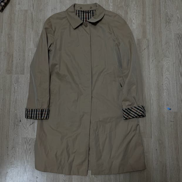 닥스 런던 여성 체크 안감 맥코트 85-160 