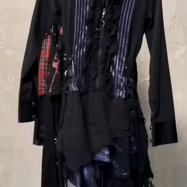 섹스팟리벤지 고스 펑크 원피스 M