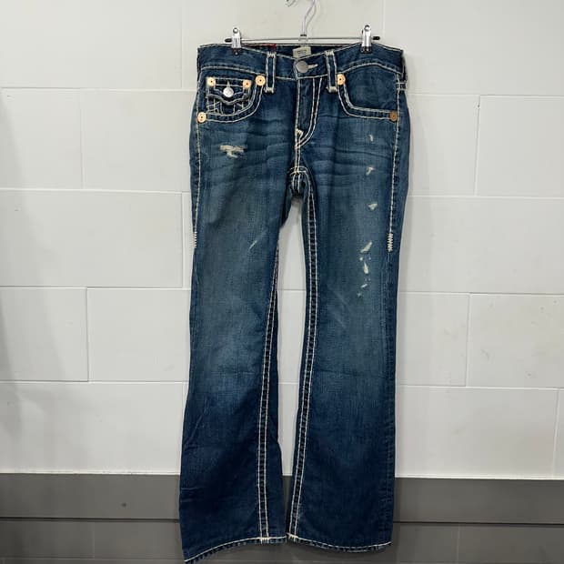 트루릴리젼 데님팬츠