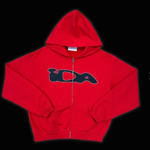 IDA 후드집업 레드