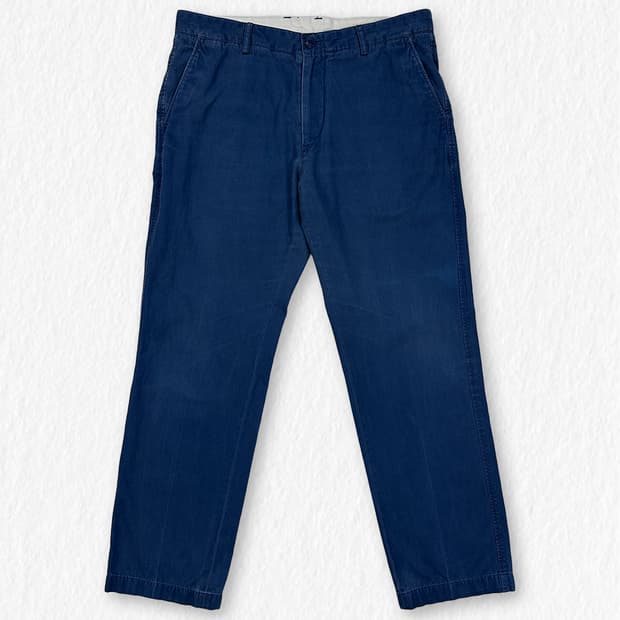 라코스테 치노팬츠 블루