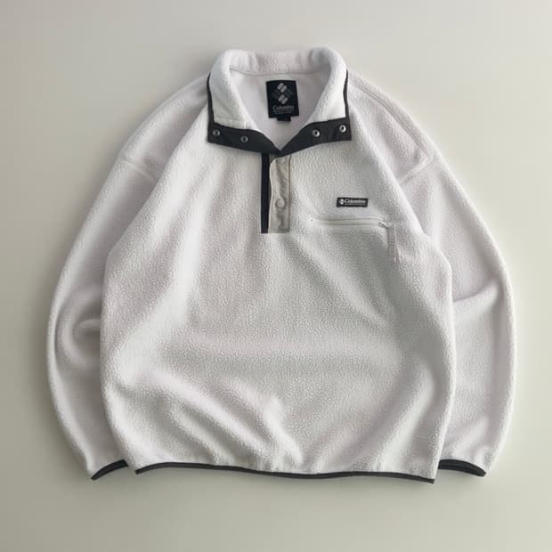 컬럼비아 헬베티아 하프버튼 플리스 아노락 XL