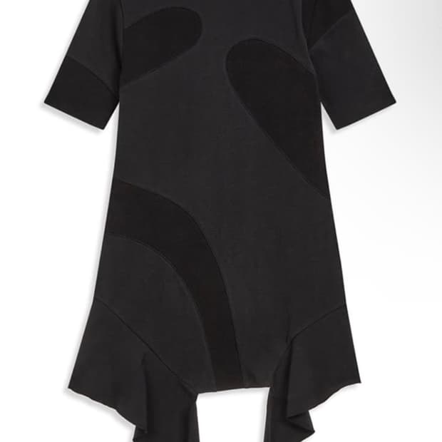 오픈와이와이 openyy RIB PANELED DRESS