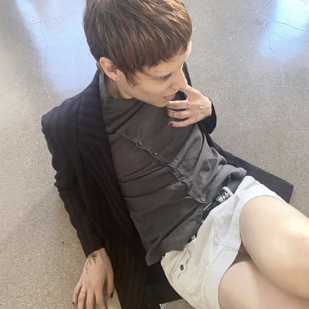 사은품 [직수입] 빈티지 RARE diesel 셔츠 차콜