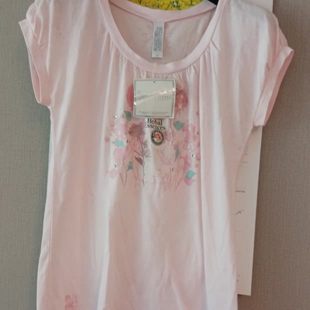 모리걸 히메갸루 일본 딸기우유 핑크 반팔