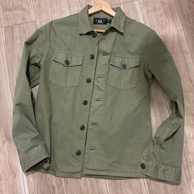 RRL HBT 밀리터리 셔츠자켓
