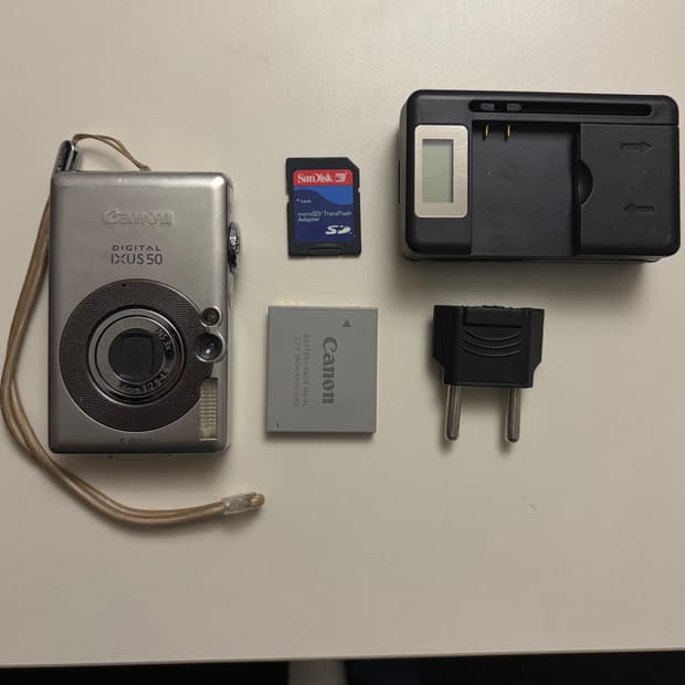 캐논 익서스 IXUS50 빈티지 디카