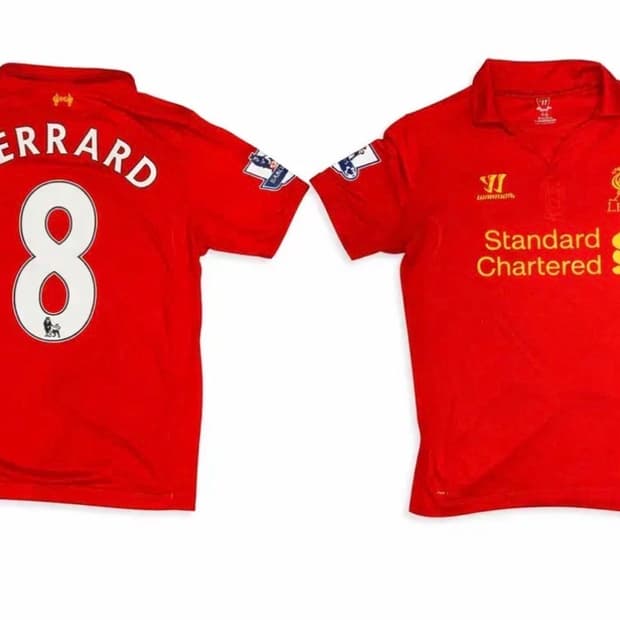 08-09 아디다스 리버풀 제라드 홈 축구 유니폼