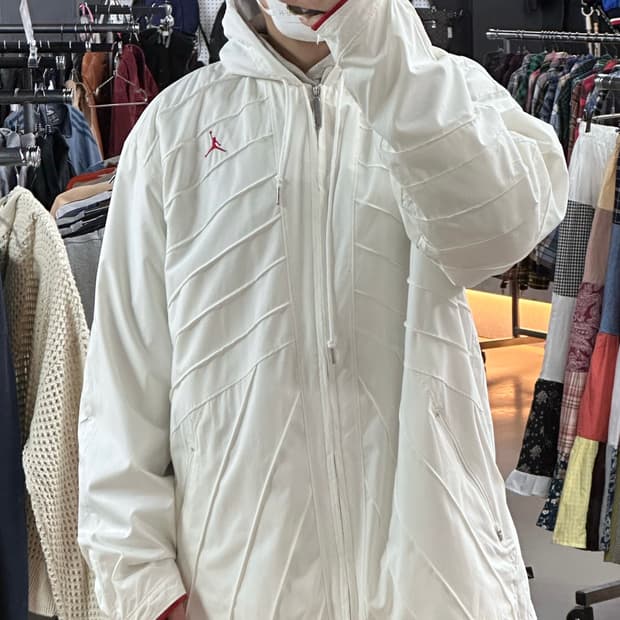 🔥조던 점프맨 윈드브레이커 자켓 (화이트)🔥