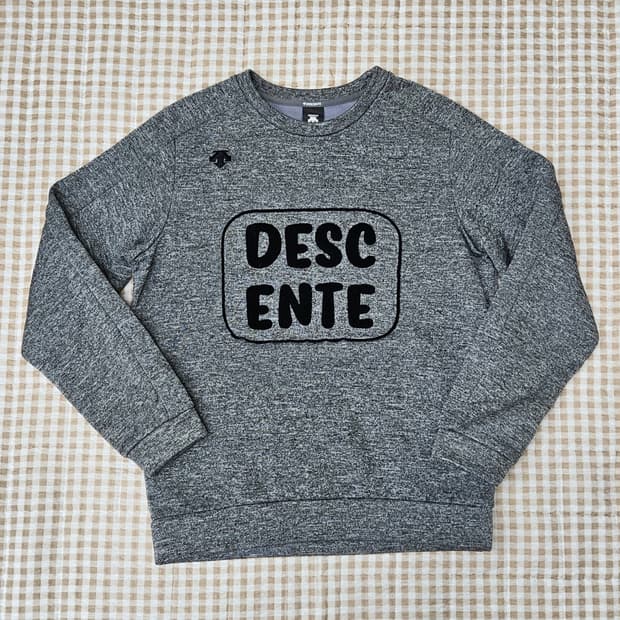 데상트 기모 맨투맨 남자100