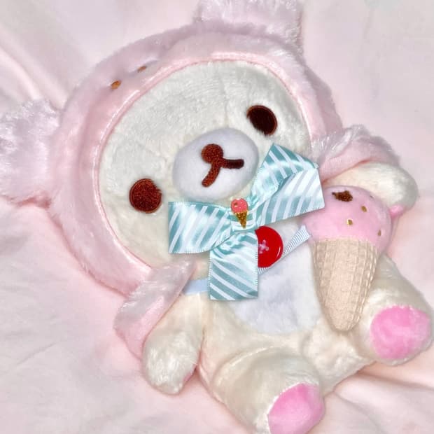 코리락쿠마 해피아이스크림 누이 인형