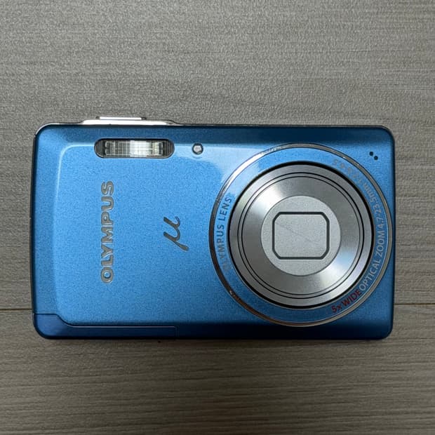 올림푸스 뮤 5010 블루 olympus mju 5010 