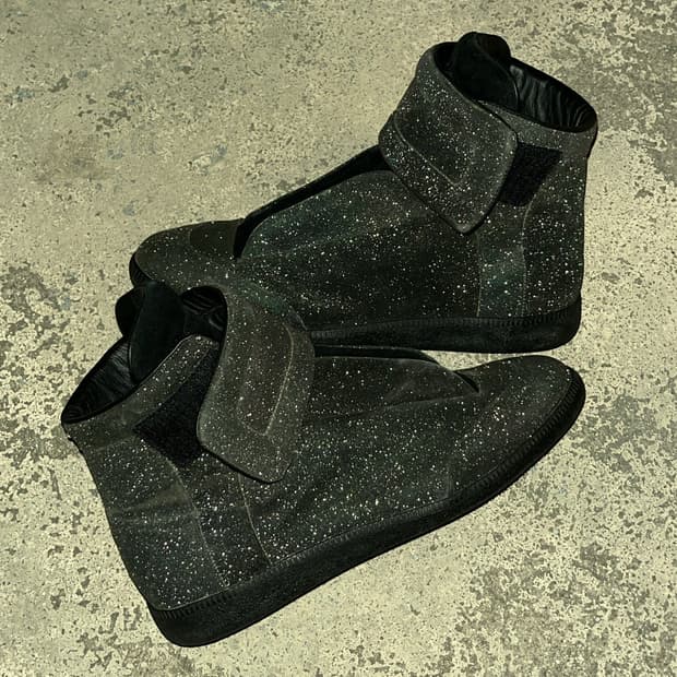 16FW 메종 마르지엘라 퓨처 하이탑 블랙-글리터 43