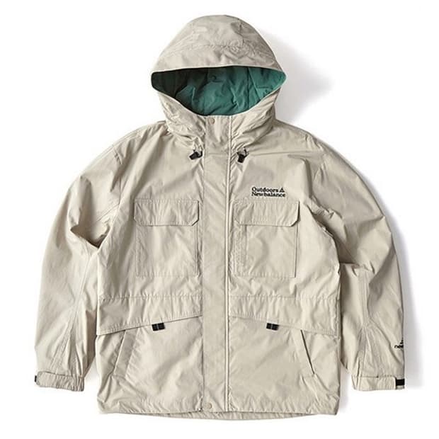뉴발란스 아웃도어 마운틴 파카 우븐 바람막이 집업 점퍼 자켓