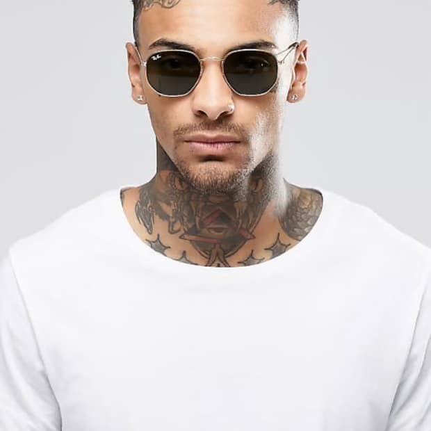 레이벤 RB3548 헥사곤 선글라스