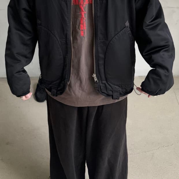 폴리테루 라이너 블랙 그레이베이지