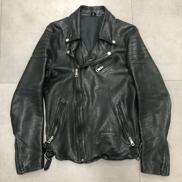 양가죽 램스킨 레더 가죽 바이커 바이크 자켓