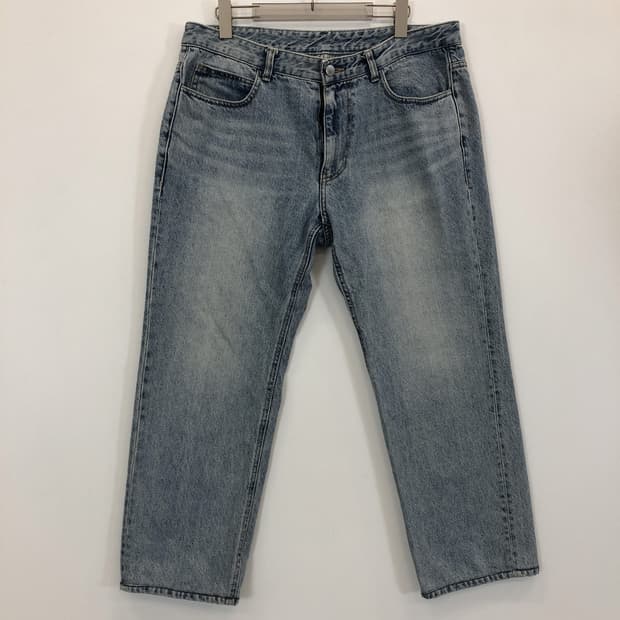 솔리드옴므 크롭 데님진 34-35 인치