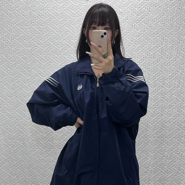 아디다스 올드스쿨 레트로 빈티지 바람막이 자켓 XXXL C13237
