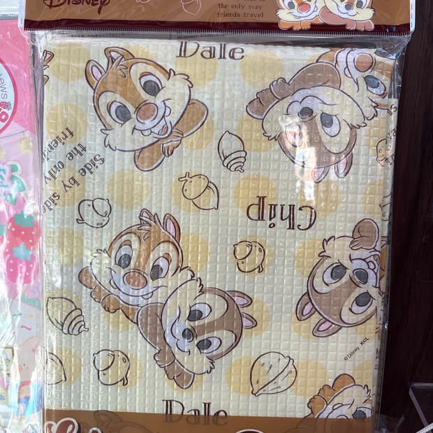 디즈니 칩앤데일 피크닉매트