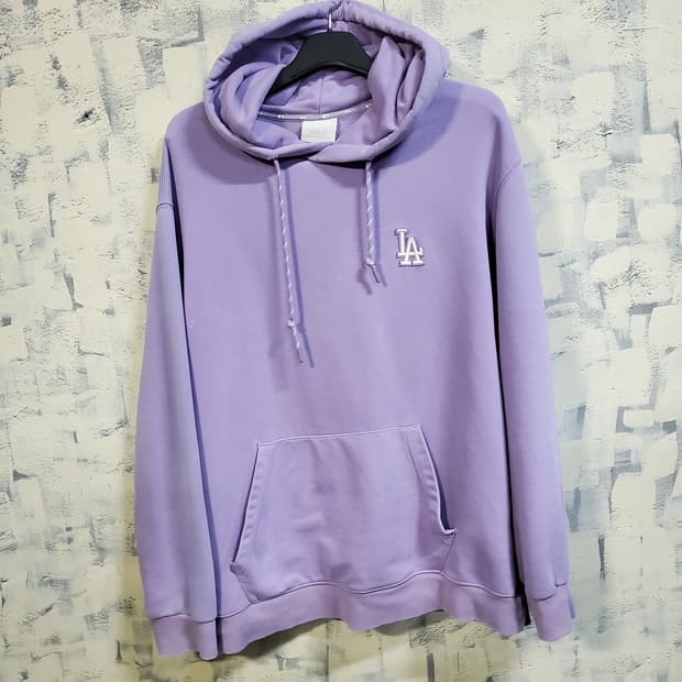 MLB LA 다저스 라벤더 후드티 