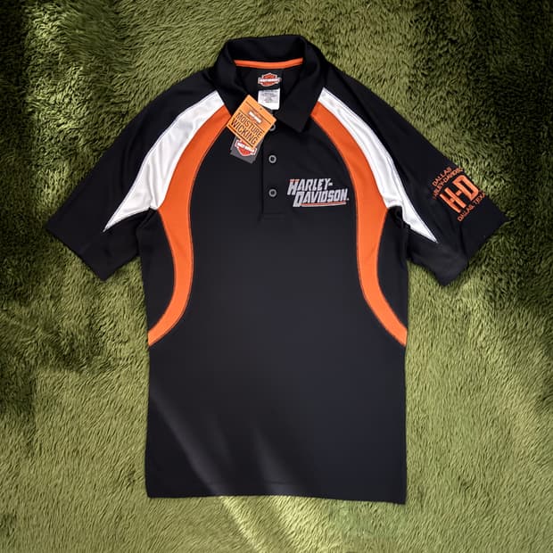 [S] 할리데이비슨 댈러스 딜러샵 유니폼 폴로 티셔츠
