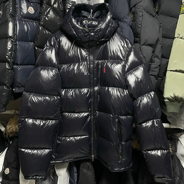 [새상품/XL사이즈] 24FW 폴로랄프로렌 유광 푸퍼 패딩 자켓