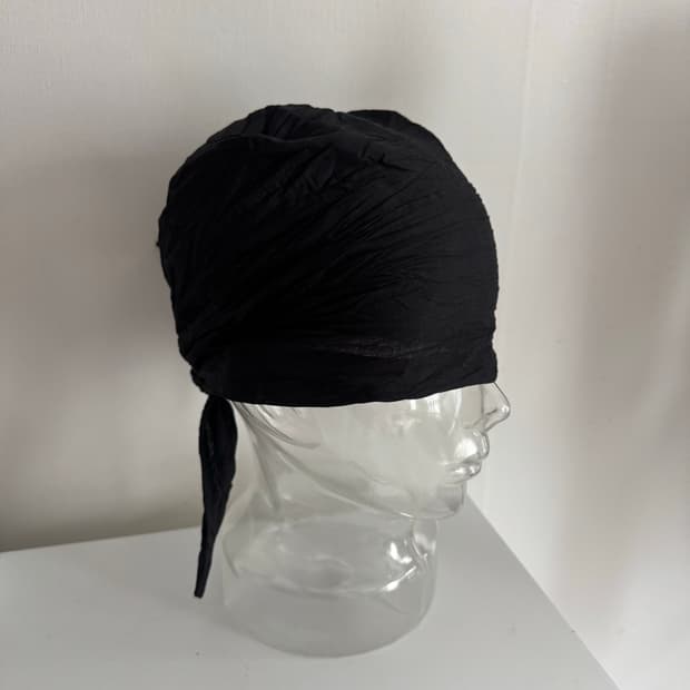 링클 기본 뒷밴딩 스트랩 듀렉 헤어두건 비니