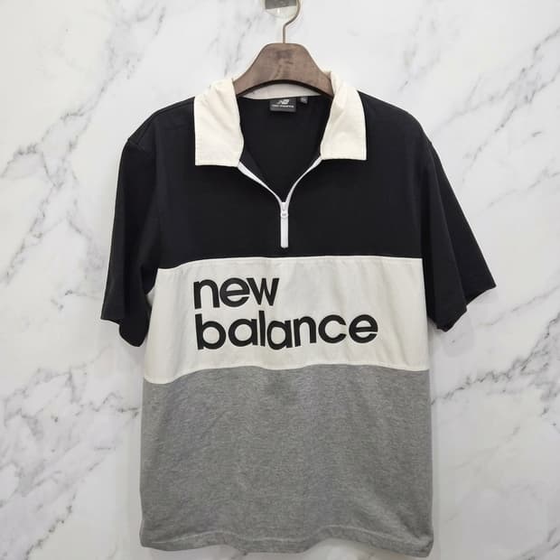 105,XL)) New balance 뉴발란스 카라 반팔티셔츠!~