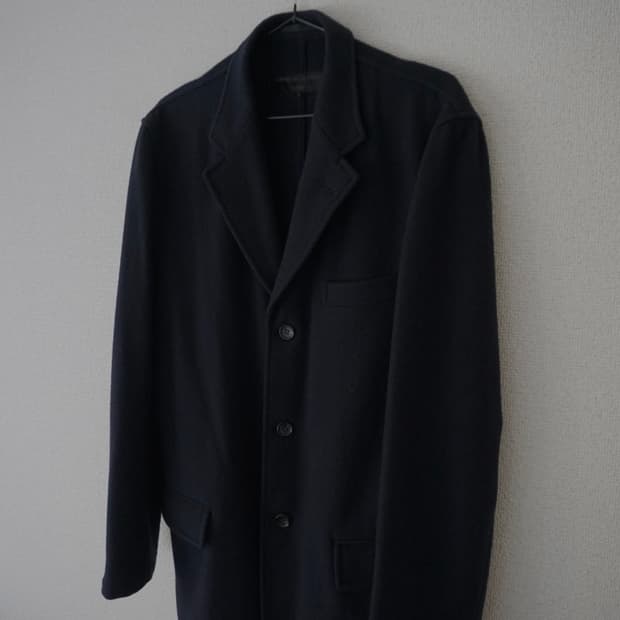 Comme des Garcons navy wool jacket