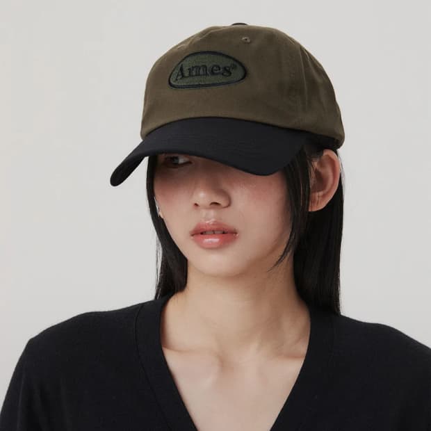 아메스 볼캡 카키