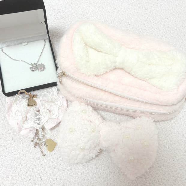 라떼갸루 히메갸루 소품 리즈리사 파우치 리락쿠마 목걸이 등