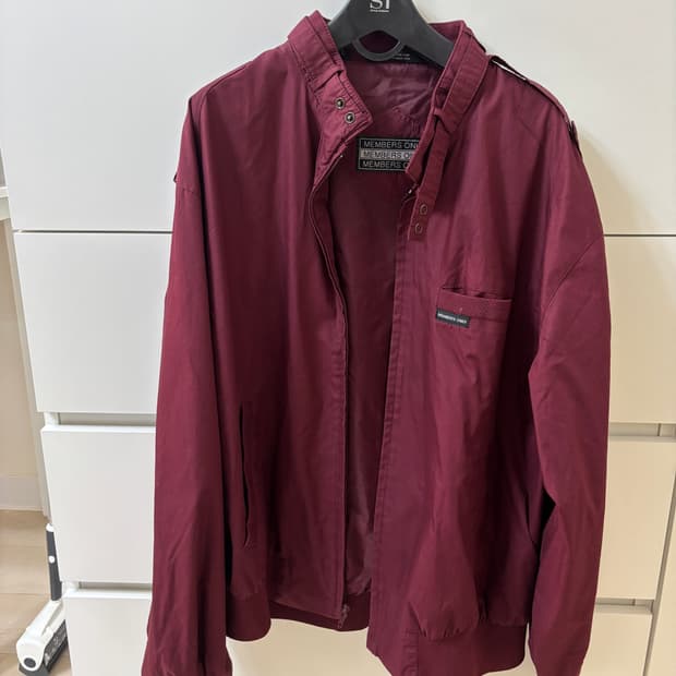 멤버스온리 레이서 자켓  L사이즈