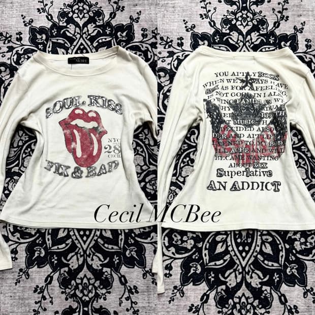 Cecil MCBee y2k longsleeve