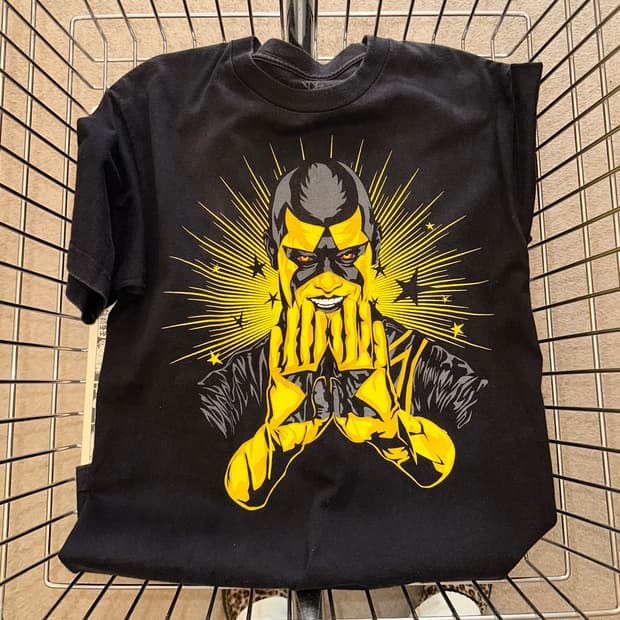 WWE Stardust Face the strange print T