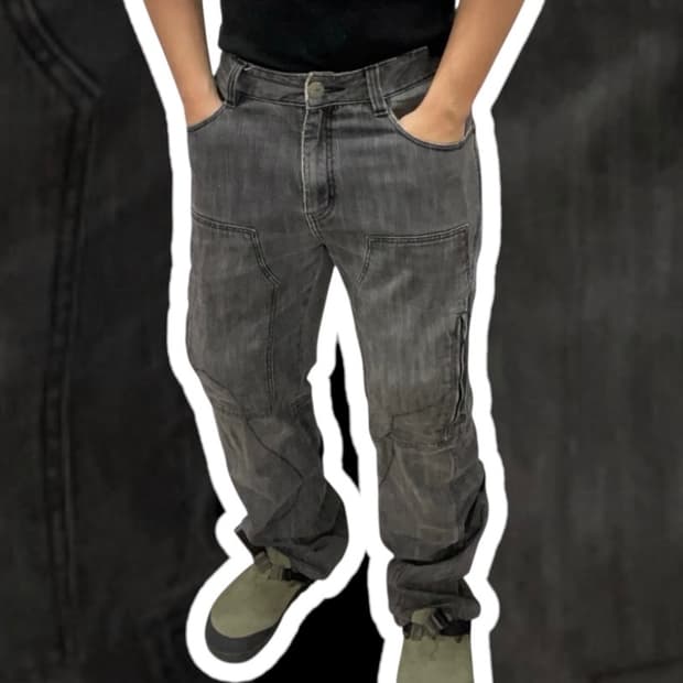 맥슬러 바이커팬츠 라이더진 바이크바지 30인치 V12