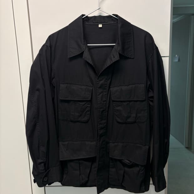 유니클로U BDU 밀리터리 자켓 블랙 L사이즈(103-105)