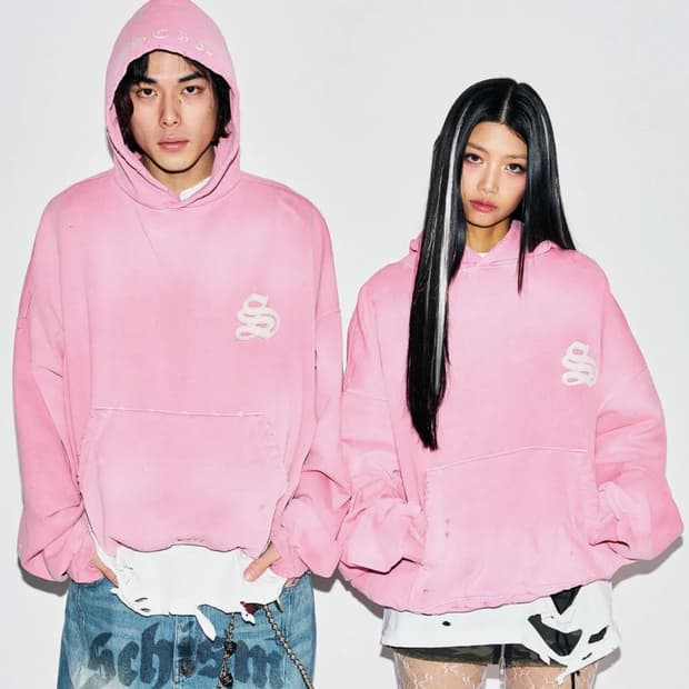 [구합니다!] 스키즘 인듀싱 후드티 핑크(M,L)