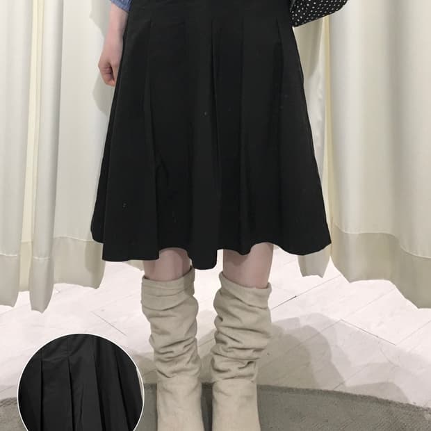 JUNKO SHIMADA pleats skirt