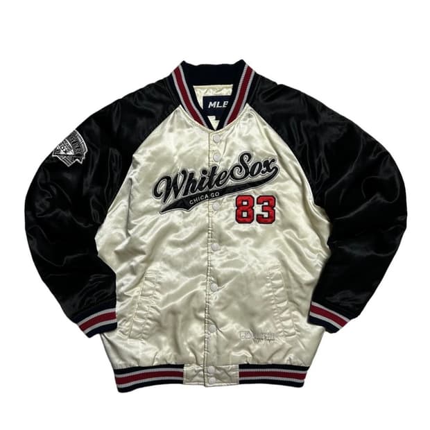 MLB 화이트삭스 스타디움 바시티자켓(실측M~L)