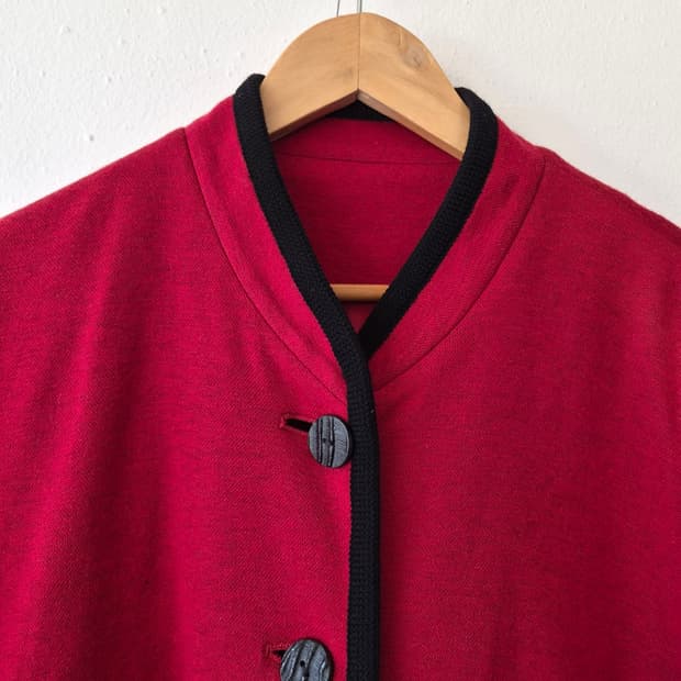 LALA 일본 여성 차이나넥울가디건 11R사이즈