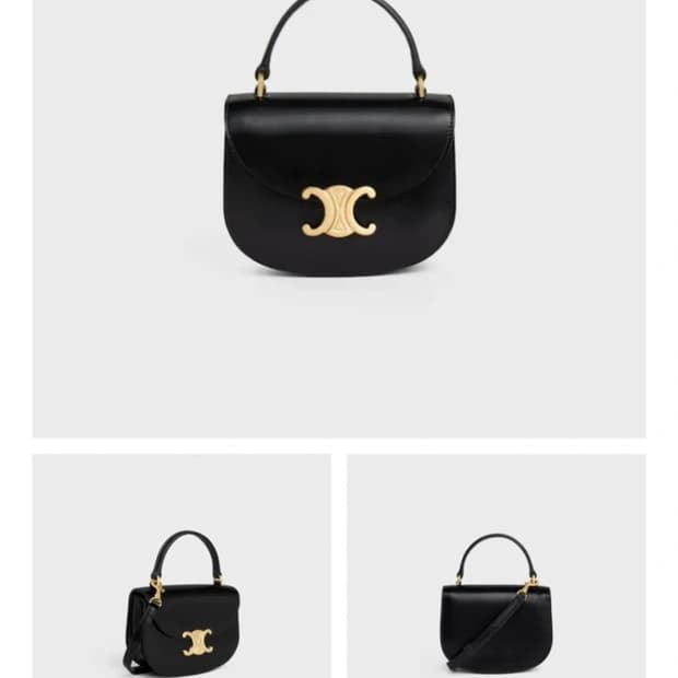 셀린느 미니 클레아 베사체 블랙