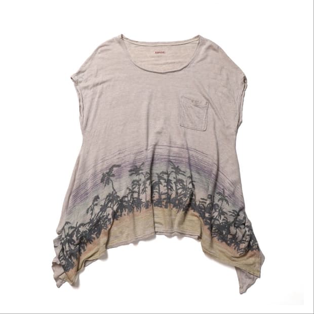 캐피탈 Kapital Printing Sleeveless    