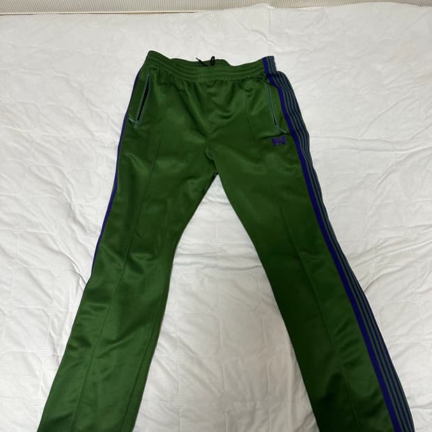 니들즈 스트레이트핏 M 녹보