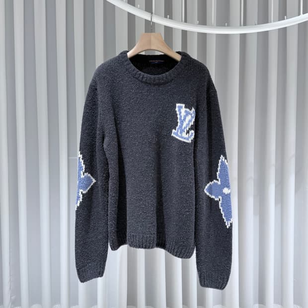2XL / 루이비통 청키 울 블렌드 니트