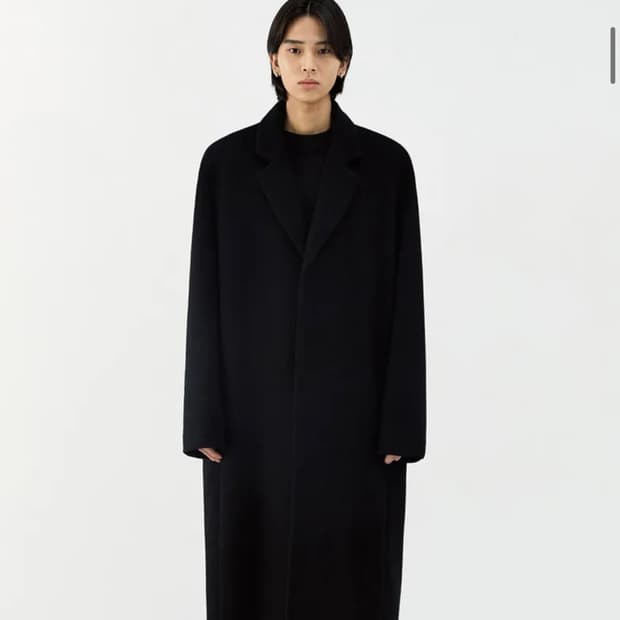 비바스튜디오 캐시미어 롱코트