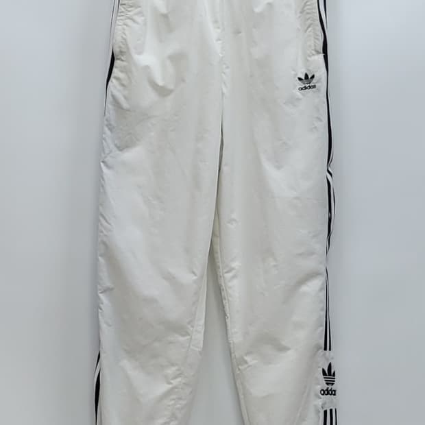 adidas 20SS 아디다스 락업 트랙 팬츠 / S 화이트 블랙
