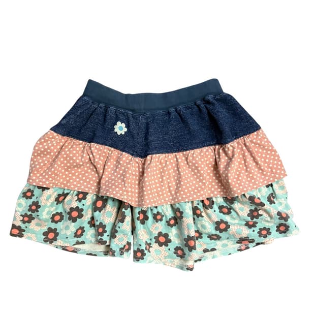 밴딩 레이어 미니스커트